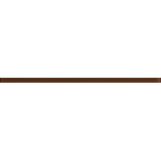 Плитка Бордюр PLAYA glass brown 3x89.5