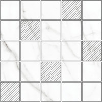 Мозаика K-60/NR(LR)/m14 White 30.7x30.7