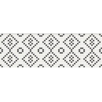 Плитка O-PRP-WIU441-16 Вставка Pret a Porter Black&White Mosaic 25x75