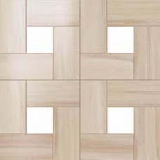 610110000068 Aston Wood Bamboo Mosaic Lap 45x45