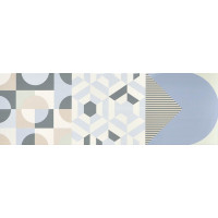 Керамическая плитка Decor Cromatica Mix 25x75 (8 видов рисунка)
