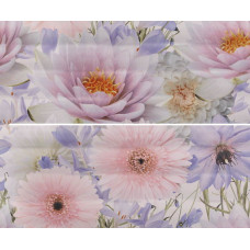 Керамическая плитка Aquarelle lilac panno 01 60х50