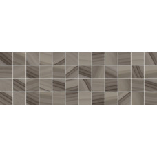 Керамическая плитка Мозаика MM60084 Agat Декор мозаичный кофейный 20х60