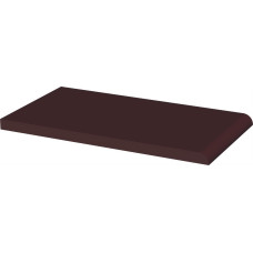 Керамическая плитка Ступени Natural Brown Подоконник/парапет 24,5x13,5x1,1
