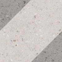 Керамогранит Natural Drops Bit Decor Grey 18,5x18,5