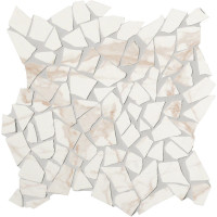 Мозаика fNI6 Roma Diamond Calacatta Schegge Gres Mosaico 30x30
