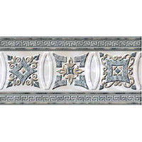 Керамическая плитка Absolut Keramika Legend Бордюр Cenefa Legend Vison 22x45