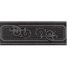 Керамическая плитка ACIF Belle Epoque List.LIBERTY NERO 8.5x25 898B9A