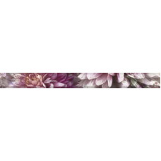 Керамическая плитка Alcor Lugano Cenefa Floral Lugano 2pz Lila 4.8x50