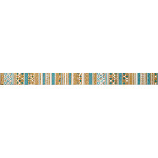 Керамическая плитка Ape Ceramica Scarlett MALIN OCEAN/DORADO 4.5x60