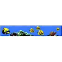 Керамическая плитка Atem Mono Color FISH 400x70