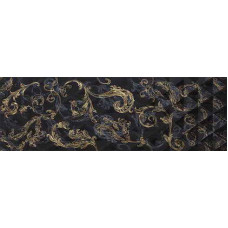 Atlantic Tiles Diamante Decor Diamante Negro Gold 29,5x90