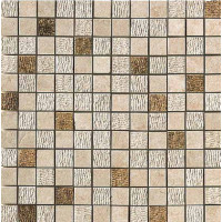 Керамическая плитка Atlas Concorde Sunrock Sunrock Jerusalem Ivory Mosaico Gold