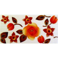 Керамическая плитка Azulejos Alcor SL FIRENZE 20x40 Decor Flora Orange