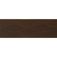 Керамическая плитка Azulejos Alcor SL Geneve Geneve Relive Brown R820 настенная 25x75