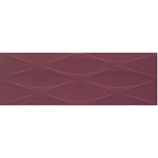 Керамическая плитка Azulejos Alcor SL Geneve Geneve Relive Violet R820 настенная 25x75