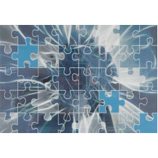 Керамическая плитка Azulejos Alcor SL Lyon Dec.LYON Puzzle Celeste