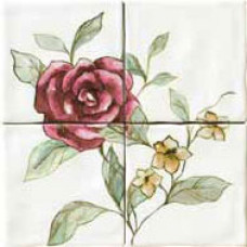 Bayker Memorie Jardin Rosa Bianco (4 шт 10*10)