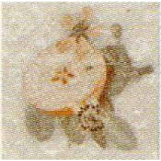 Capri Ceramiche Liberty Inserto Reinette S/3 10x10 (половина яблока) натуральный