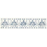 Керамическая плитка Capri Ceramiche Liberty Listello Liberty Azzurro натуральный