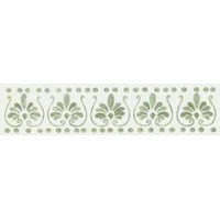 Керамическая плитка Capri Ceramiche Liberty Listello Liberty Verde 5x30