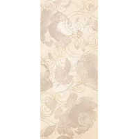 Керамическая плитка Capri Ceramiche Royal onyx Inserto Bloom beige Декор 30.5x72.5