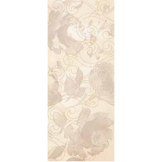Capri Ceramiche Royal onyx Inserto Bloom beige Декор 30,5x72,5