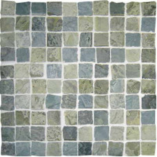 Casa Dolce Casa Flagstone Flagstone Green Mosaico 3.18x3.18 31.85x31.85