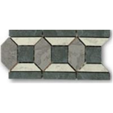 Керамическая плитка Casalgrande Padana Ardesia 9681607 Fascia C (Grigio. Bianco. Verde) 15x30