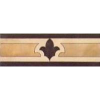 Керамическая плитка Ceracasa Damore Бордюр CENEFA 1 DARK 12.8x38.8