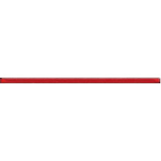 Керамическая плитка Cerrol Fibra Fibra czerwona listwa szklana Бордюр 2.3x60