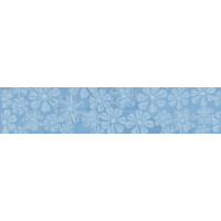 Керамическая плитка Cersanit Euforia Euforia Blue Kwiatek 1 8x35