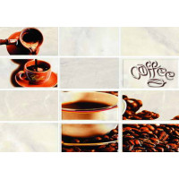 Керамическая плитка Cersanit Latte Latte Декор светло-бежевый Coffe 1 (LT2M301) 25x35