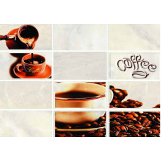 Керамическая плитка Cersanit Latte Latte Декор светло-бежевый Coffe 1 (LT2M301) 25x35