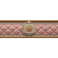 Керамическая плитка Cifre Bellini Cenefa Bellini Pink Roseton 8 x 25