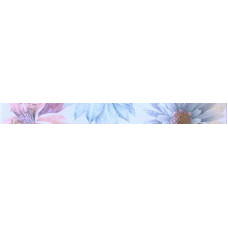 Cifre Soul Cenefa Soul Flower Azul 4.5x50