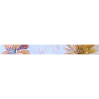 Керамическая плитка Cifre Soul Cenefa Soul Flower Naranja 4.5x50
