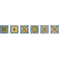Керамическая плитка Cobsa Granada Панно GRANADA G10 CLASIC (6pz 10x10) 10x60