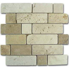 Dune Mosaicos Mosaico travertino brick 184996 30,5x30,6 d-515