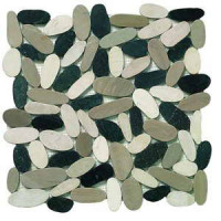 Керамическая плитка Dune Mosaicos Pebbles light 185913 d-724 30x30
