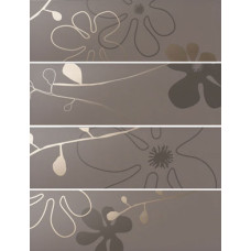 Керамическая плитка Edilgres Sirio Bloom Brown fiori mix/4 - код 721788