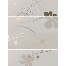 Керамическая плитка Edilgres Sirio Bloom Superwhite fiori mix/4 - код 721785