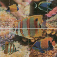 Керамическая плитка El Molino Agata Sunset Aquarium (панно из 2-х шт)