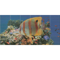 Керамическая плитка El Molino Agata Sunset Decor 1 Aquarium (большая рыбка)