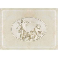 Керамическая плитка Europa Ceramica Travertino Dec Florence A. B Декор 31.6х45.2