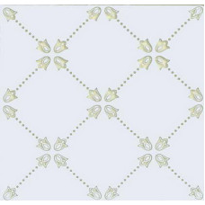 Керамическая плитка FABRESA Paisley PAISLEY NET Decor Blanco 20x20