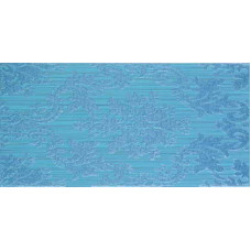 Fanal Line Decorado line damasco azul 25x50