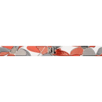 Керамическая плитка Fanal Line Liston line flor rojo 5x50