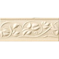 Керамическая плитка Gardenia Orchidea Crete Listello Rilievo Beige-Oro 8x20