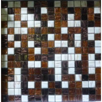 Керамическая плитка Glass Mosaic Авантюрин G-11+54+51